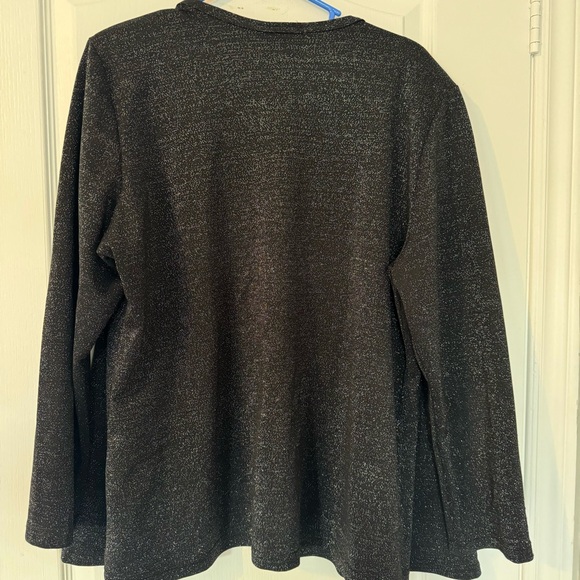 Vintage 90's Juste Pour Moi one piece top Fits Size 2x glitter - Picture 2 of 12